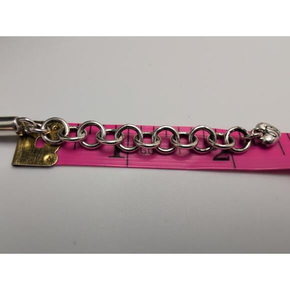 Brighton Doodle Circles Pendant Rectangle Open Rings Silver Plate Necklace - Picture 6 of 8